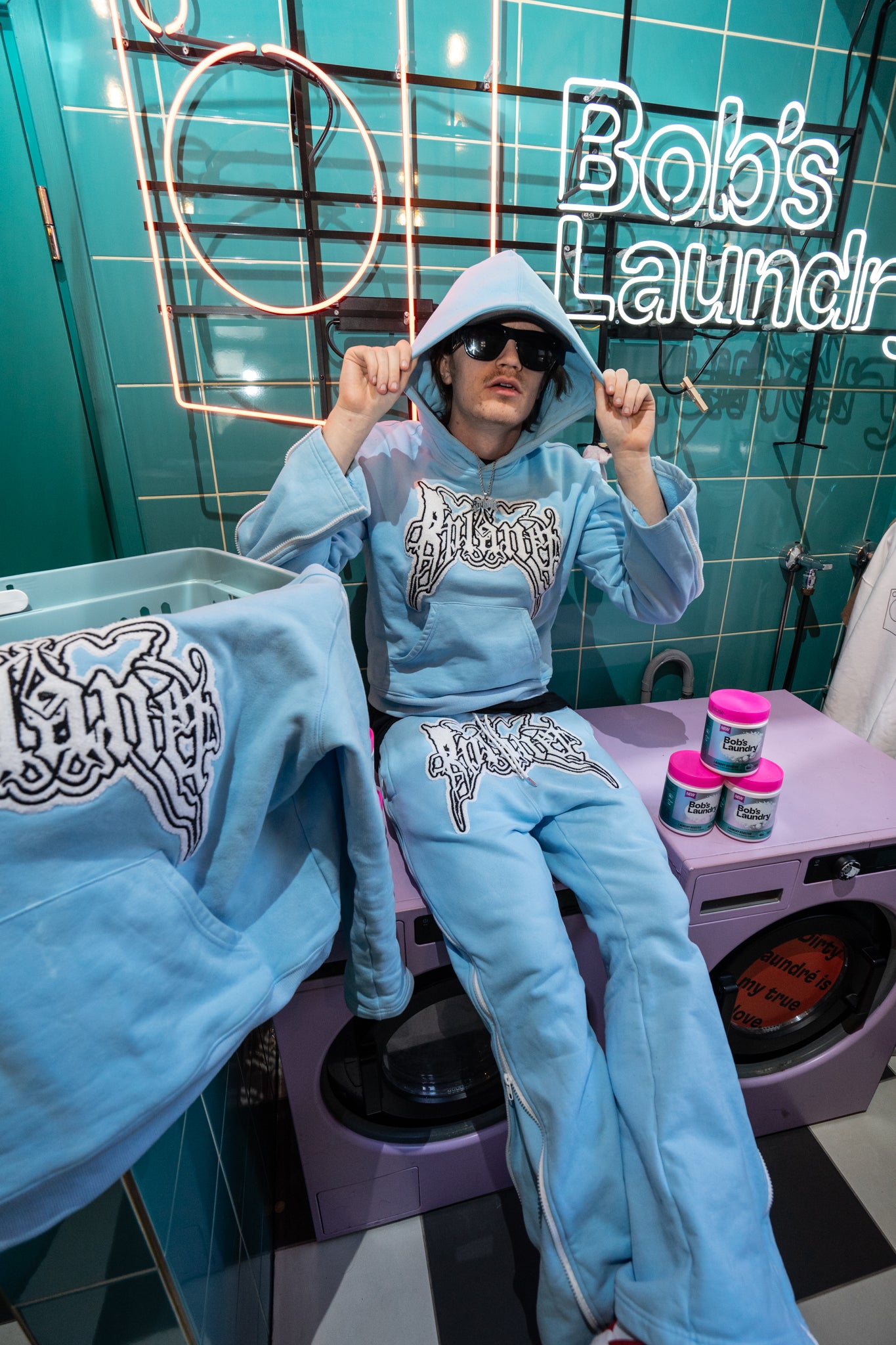 BABYBLUE HOODIE