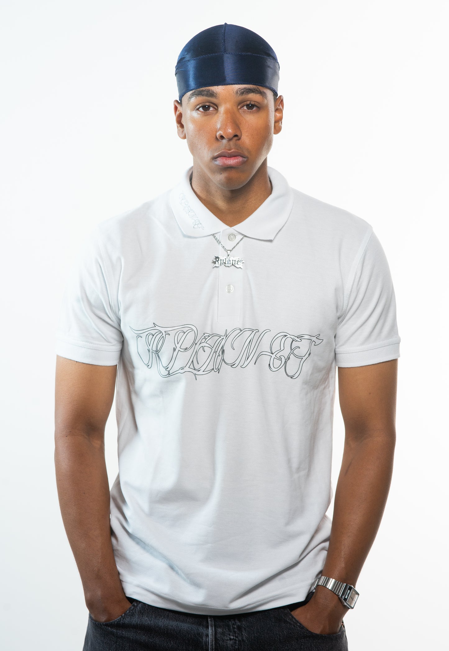 RPLANET POLO SHIRT WHITE
