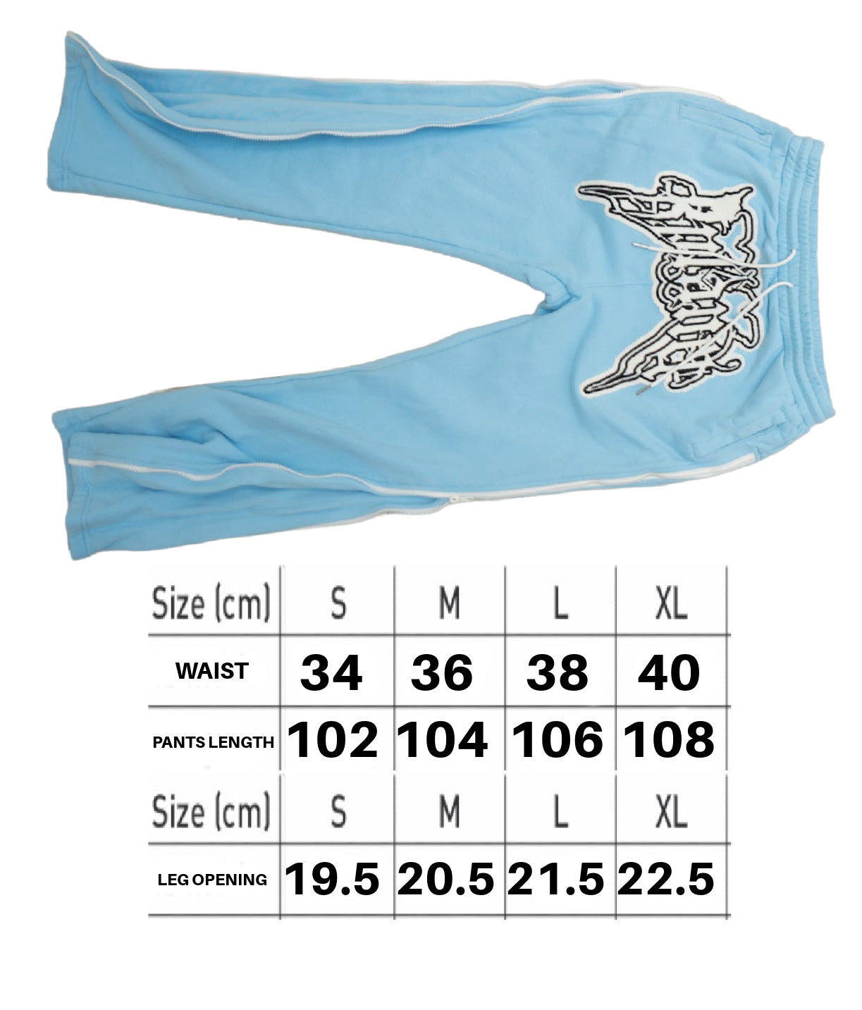 BABYBLUE PANTS