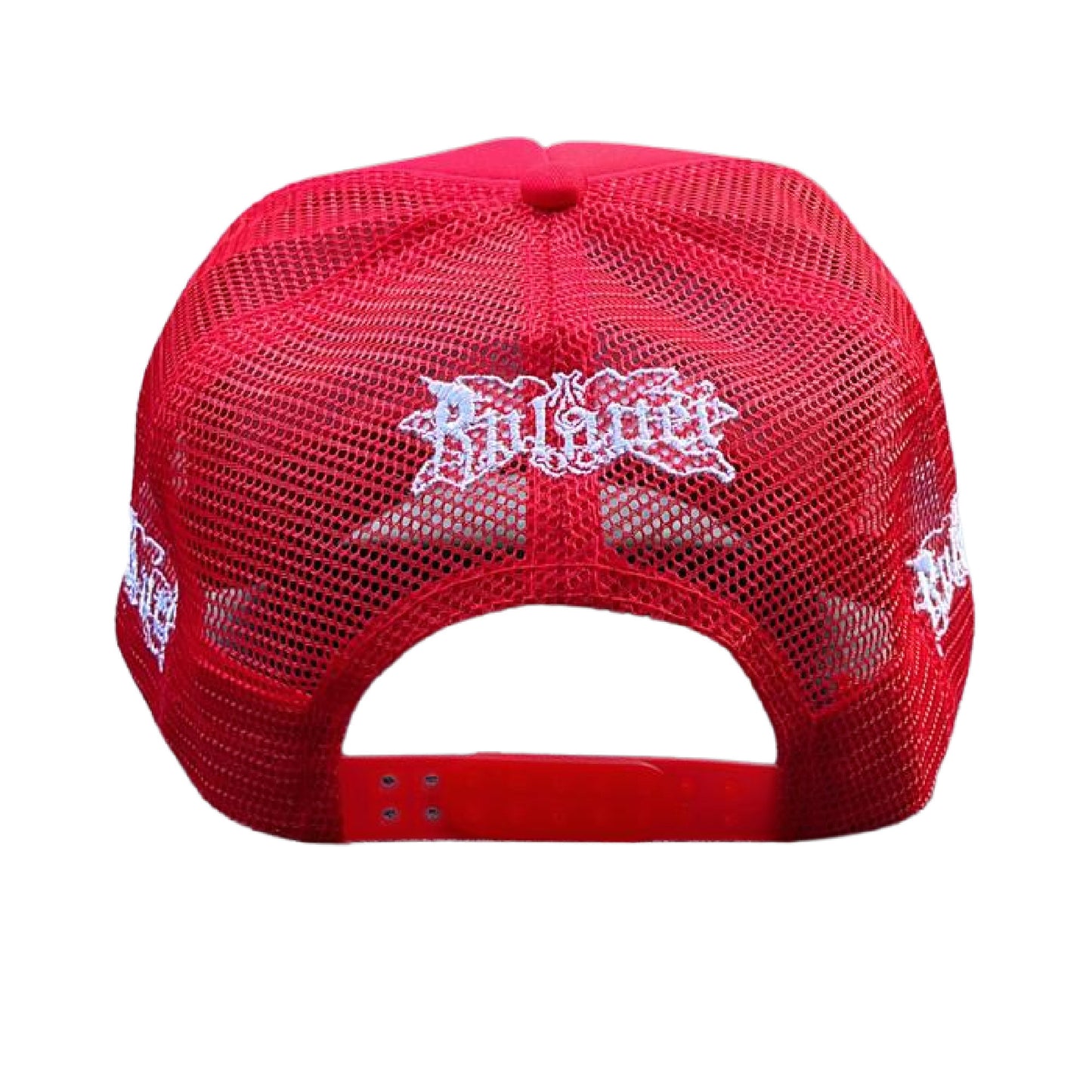 Rplanet red trucker cap