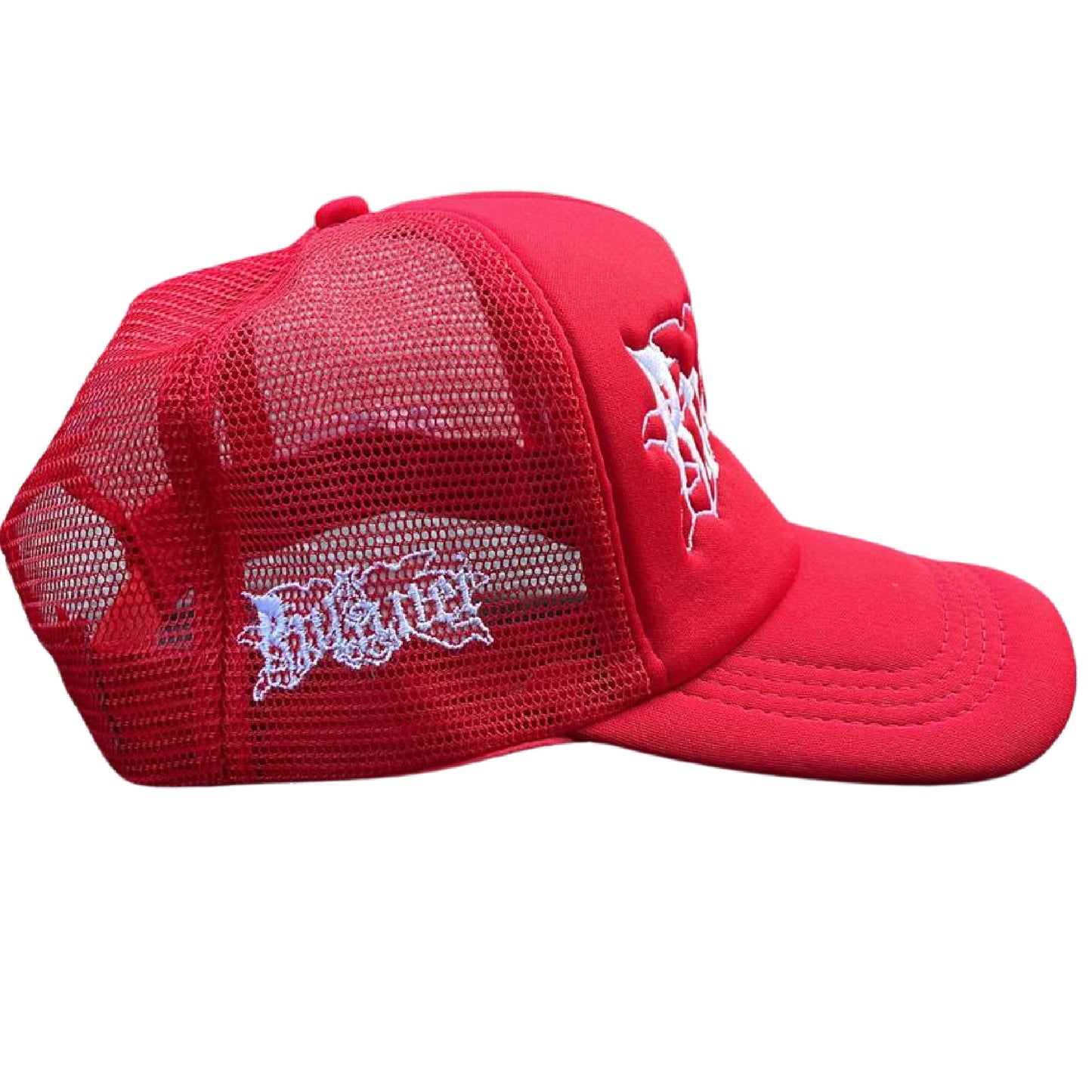 Rplanet red trucker cap
