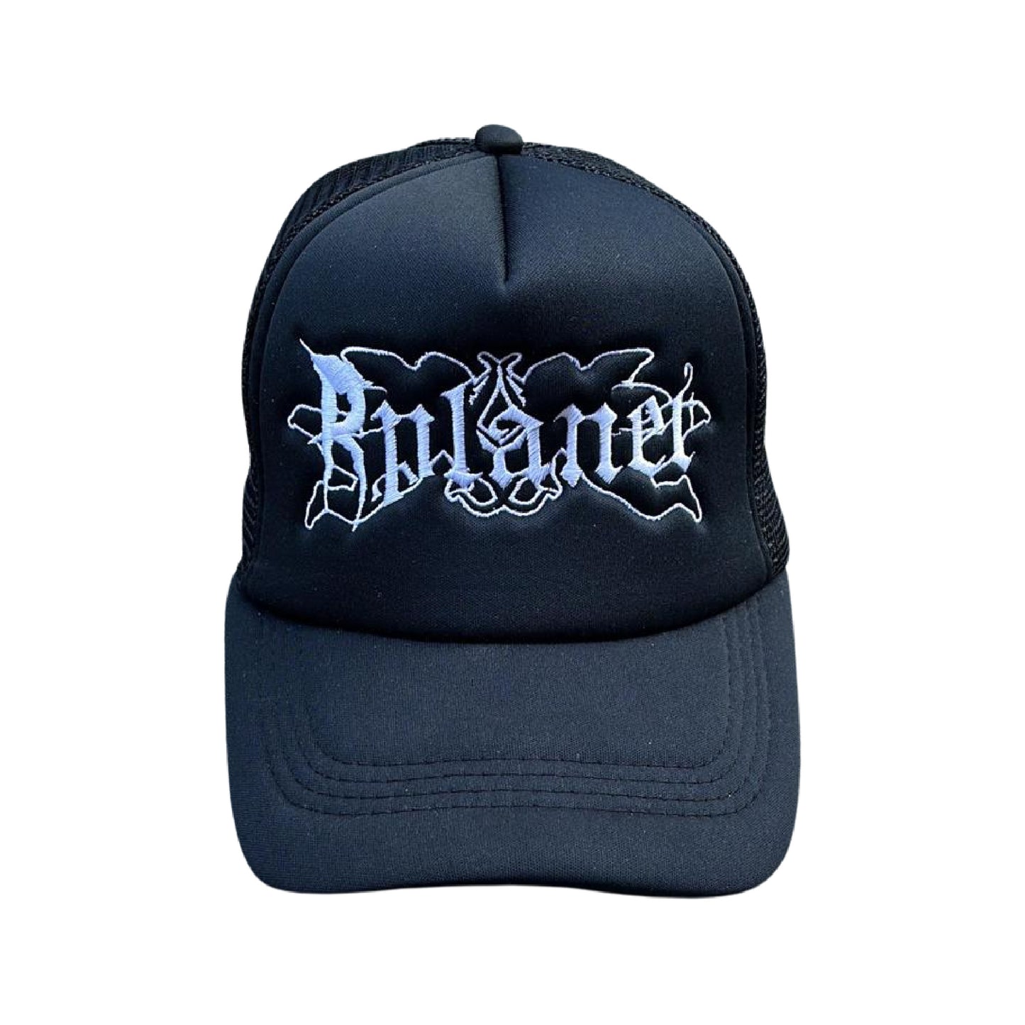 Rplanet black trucker cap