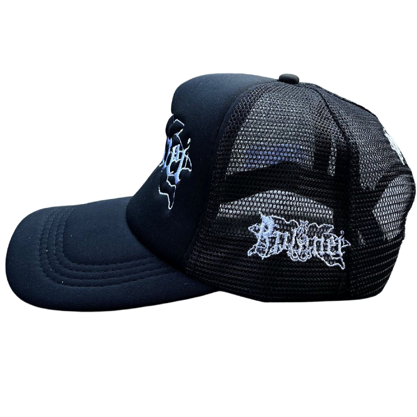 Rplanet black trucker cap