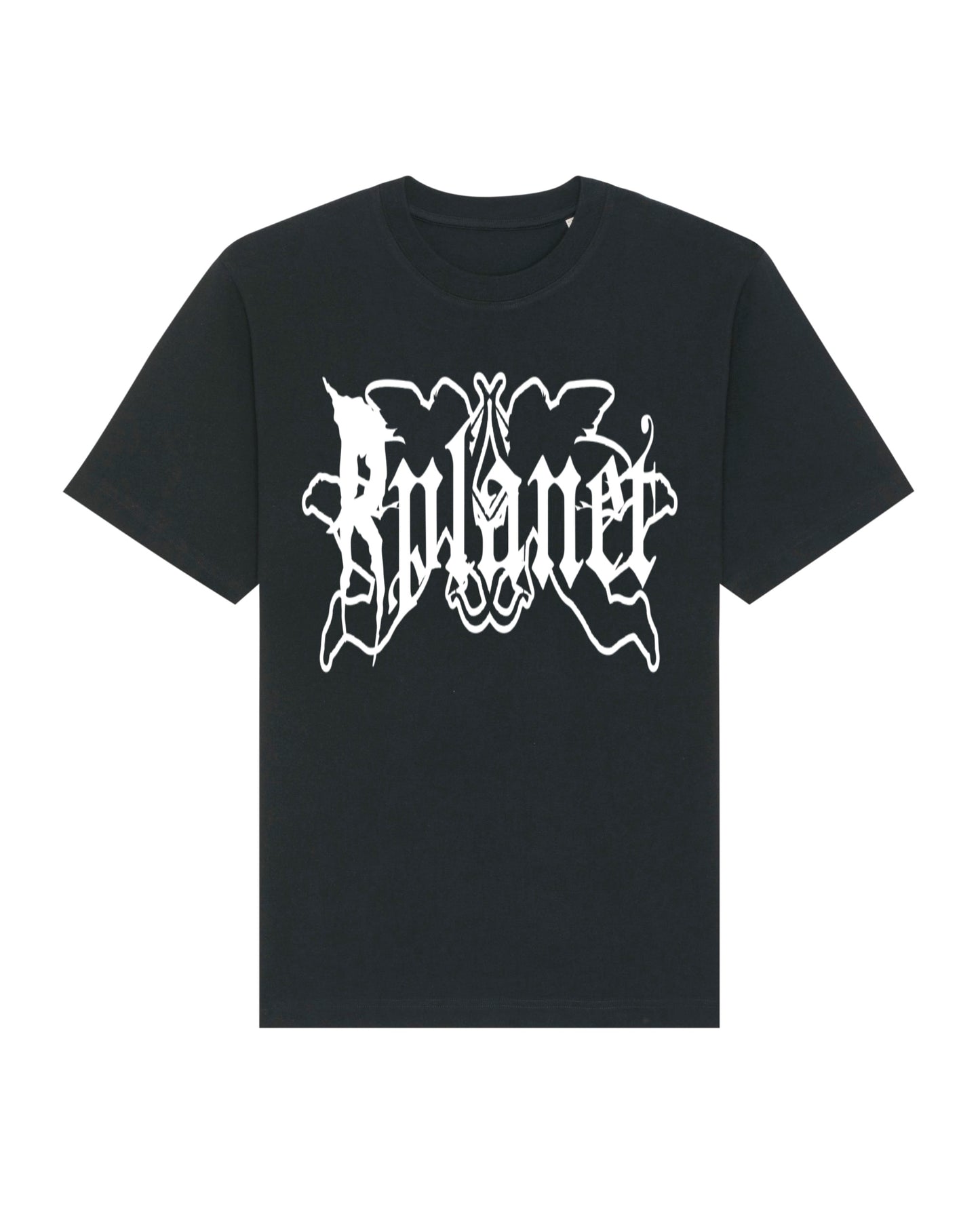 Rplanet big white color logo t-shirt