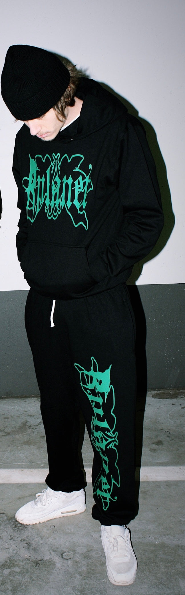 Rplanet green color big logo tracksuit